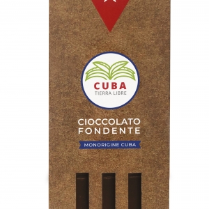 Cioccolato fondente 60% al latte con cacao e zuchero cubani - 46 gr